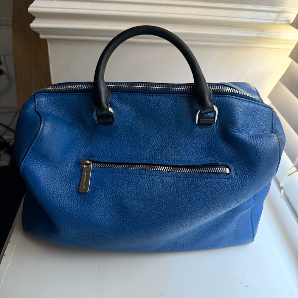 Blue Michael Kors bag
